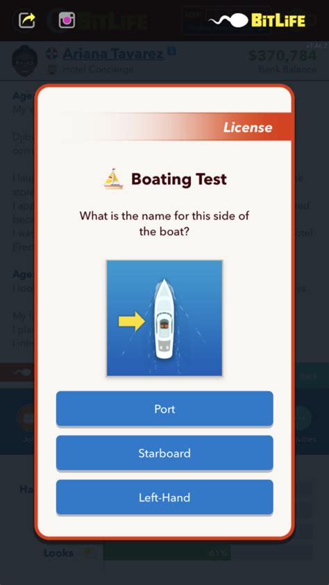 boating license bitlife|How to get a Boating License in Bitlife .